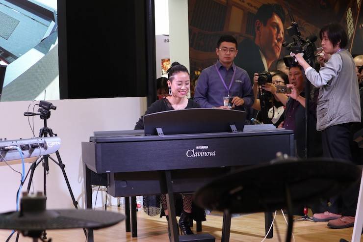 壹定发盛大亮相Music China 2018，呈现世界级乐器展体验