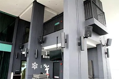 壹定发凭借其久经考验的音质被马六甲瑞士花园酒店及公寓选中